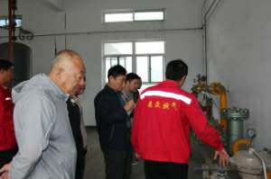 拜泉县相关领导考察青岛朱明心理咨询有限公司燃气